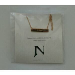 Jook and Nona Love Necklace - NWT